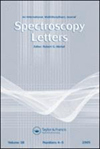 SPECTROSCOPY LETTERS雜志封面